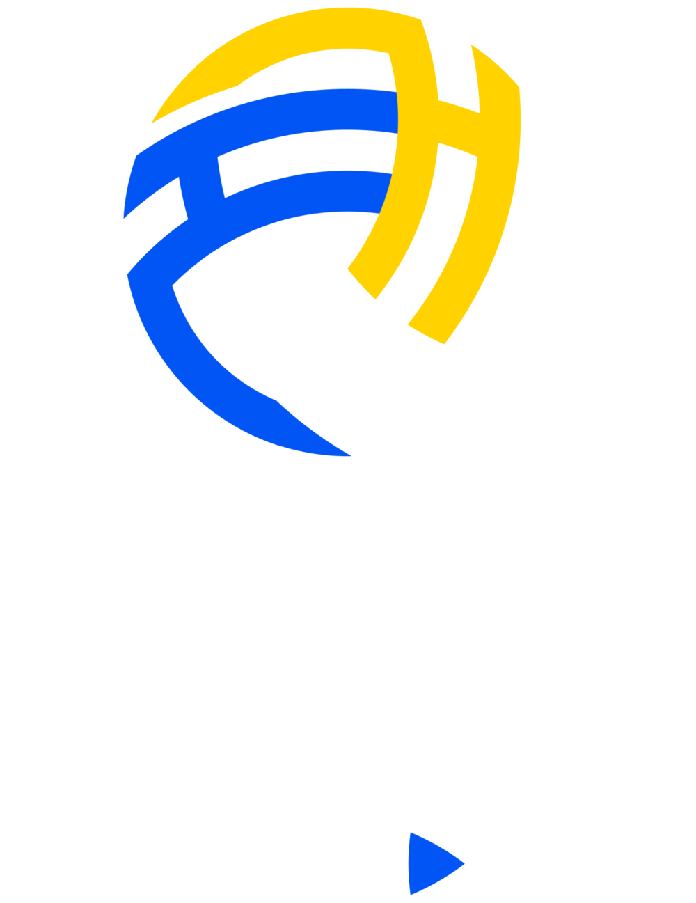 HBL Live Logotyp Stående Vit